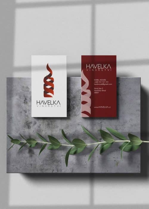 HAVELKA business card design