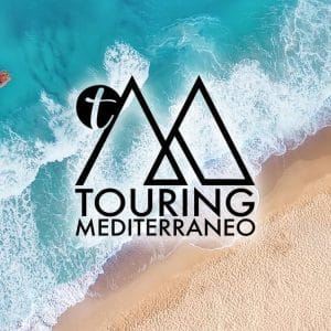TOURING MEDITERRANEO logo design