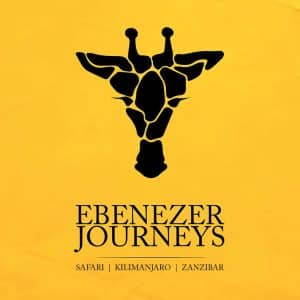 EBENEZER logo design yellow